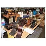 LARGE LOT OF CLOCK PARTS