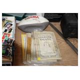 VINTAGE NATIONAL GEOGRAPHIC MAGAZINES & FOOTBALL