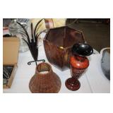 METAL VASES,CANDLE HOLDER,ETC