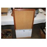 PEG BOARD & DRY ERASE CALENDER BOARD