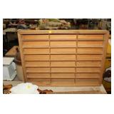 29X21 WOOD WALL DISPLAY