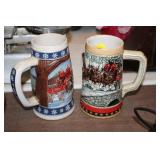 2 COLLECTOR STEINS