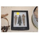 DISPLAY OF ARROW HEADS