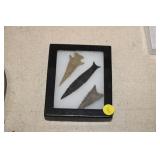 DISPLAY OF ARROW HEADS