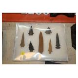 DISPALY OF ARROW HEADS