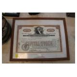 N.Y. RAILROAD SHARE IN FRAME