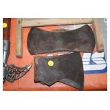 2 AXE HEADS