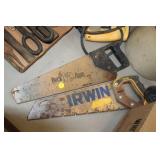2 HAND SAWS