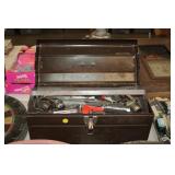 METAL TOOLBOX OF TOOLS