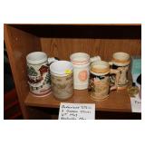LOT OF COLLECTOR STEINS