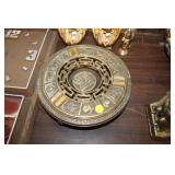 BRASS 10" FOOTED BOWL