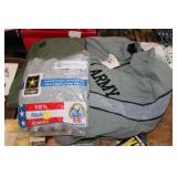 ARMY T SHIRT,JACKET,TARP