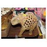 STONE CARVED ELEPHANT