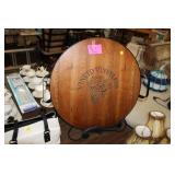WINE BARREL TRAY