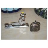 VINTAGE STAPLER & RING BOX