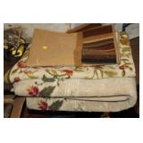 LOT OF THROW RUGS