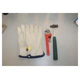 LOT OF TOOLS & GLOVES