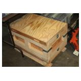 WOODEN CRATE, 29X19X19