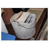 VINTAGE METAL MOP BUCKET