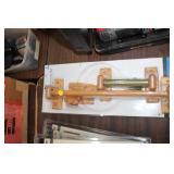 NEW WOODEN BATH HARDWARE SET