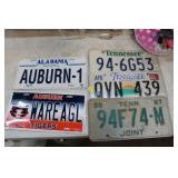 LOT OF CAR TAGS