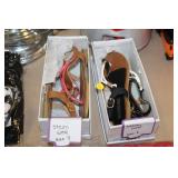 2 PAIR OF LADIES SHOES,9 & 5