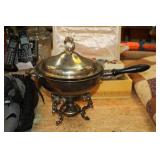 SILVER PLATE CAFING DISH