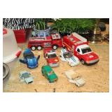 LOT OF TOY VEHICLES