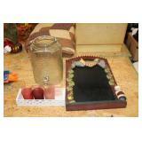 BEVARAGE DISPENSER,MENU SIGN,ET