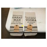 2 NEW KITCHEN TOWELS