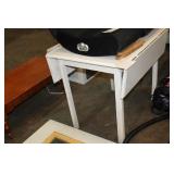 WOODEN DROP LEAF TABLE, 42X36X30