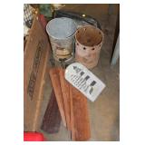 METAL BUCKET,DECOR,SEAT CUSHION