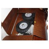 2 DOLLY WHEELS & HARDWARE