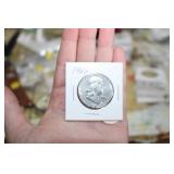 1962 FRANKLIN SILVER HALF DOLLAR
