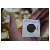 1867 2 CENT PIECE