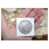 1923 S SILVER PEACE DOLLAR