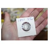 1897 BARBER SILVER DIME