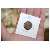 1891  INDIAN HEAD CENT