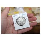 1898 O BARBER SILVER HALF DOLLAR