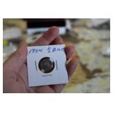 1854 SEATED HALF DIME