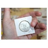 1943 P WALKING LIBERTY SILVER HALF DOLLAR