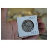 1936 P  WALKING LIBERTY SILVER HALF DOLLAR