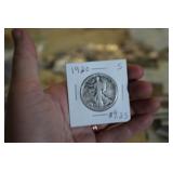 1920 S  WALKING LIBERTY SILVER HALF DOLLAR