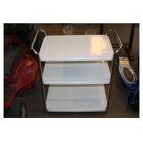 ENAMEL SHELF, 27X16X25