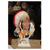INDIAN CHIEF FIGURE