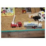 TOY TRUCK & FIRE TRUCK