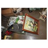 2 BOXES OF MISC GLASSWARE,ETC