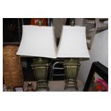 PAIR OF LAMPS