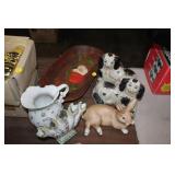 LOT OF COLLECTIBLE DECOR PIECES