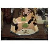 VINTAGE SIGMA PORCALAIN ROCKING HORSE